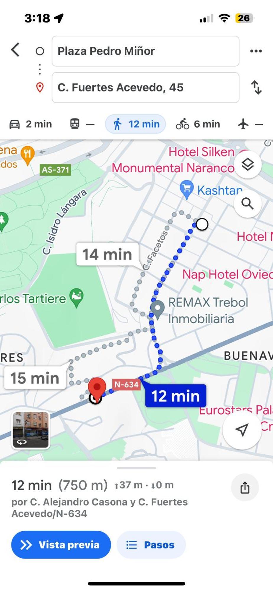 Vistas Monte Naranco Apartamento Con Parking 5Euros Al Dia 奥维耶多 外观 照片